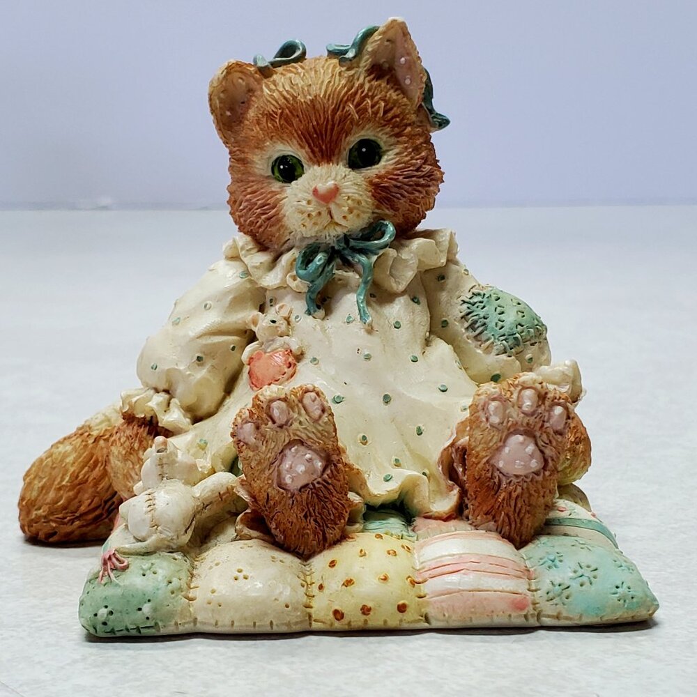 Calico Kittens "You Always Be Close To My Heart" Figurine Collectible